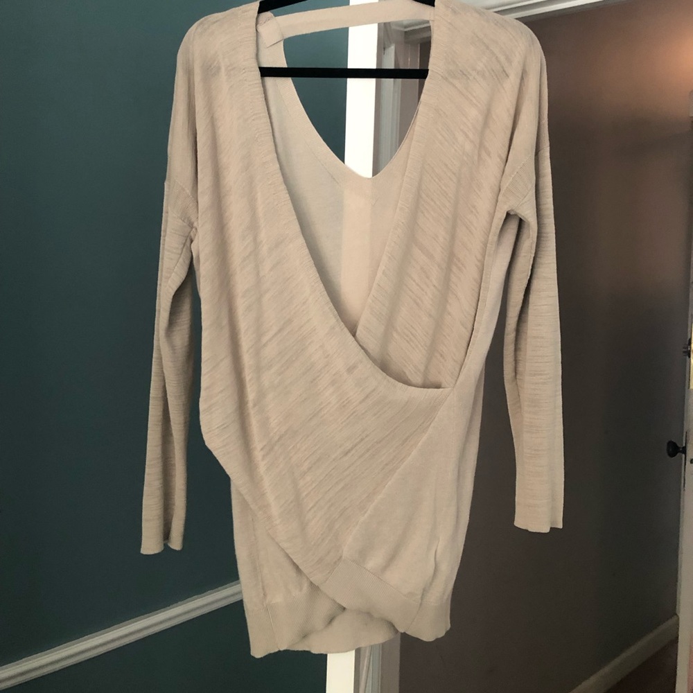All Saints Taupe Twist Jumpet